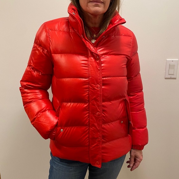 J. Crew Jackets & Blazers - j crew shiny puffer down jacket